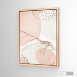 Cargar imagen en el visor de la galería, Cuadro Fragmentos Abstractos Rosa
