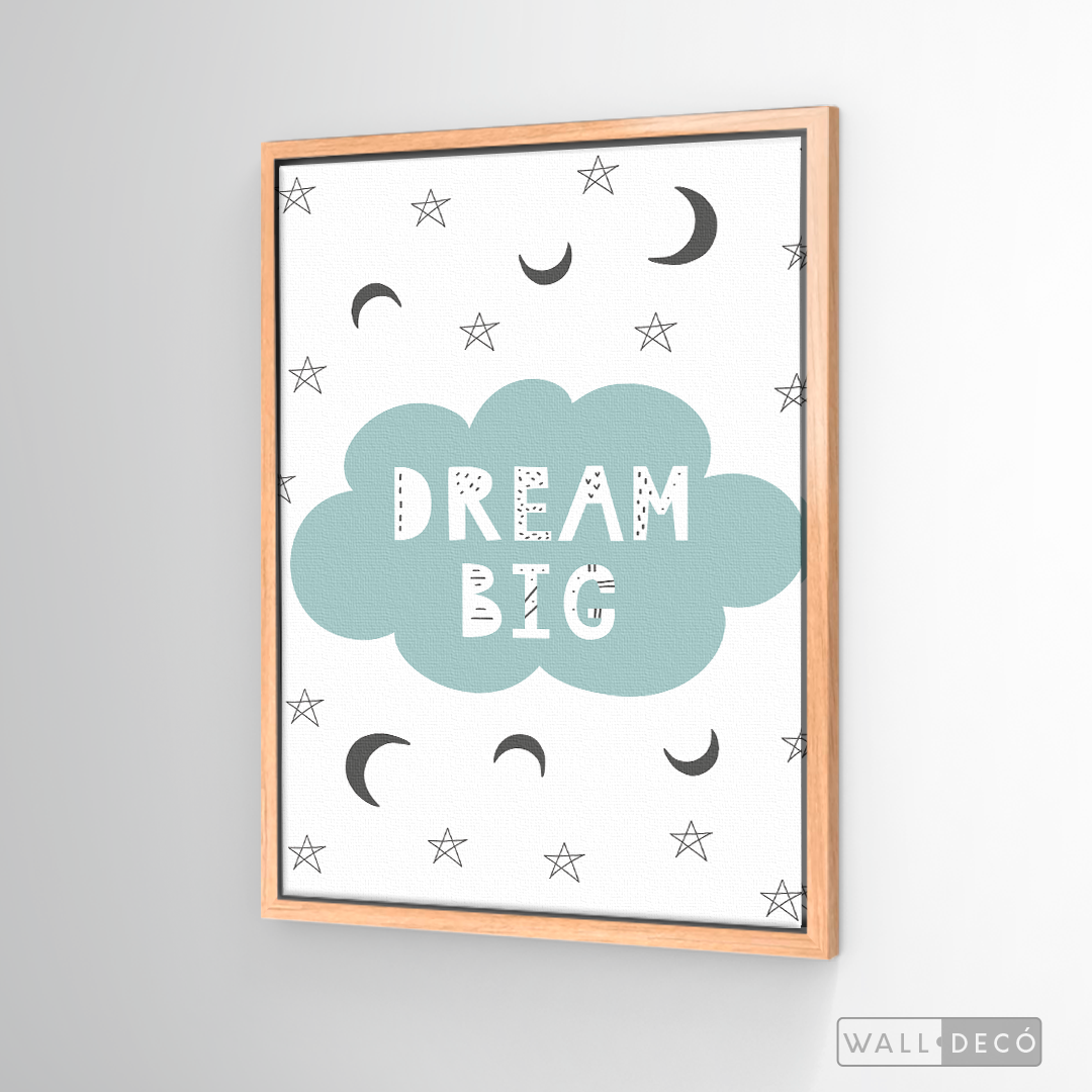 Cuadro Infantil Dream Big