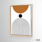 Cuadro Minimalista Line Art Tres