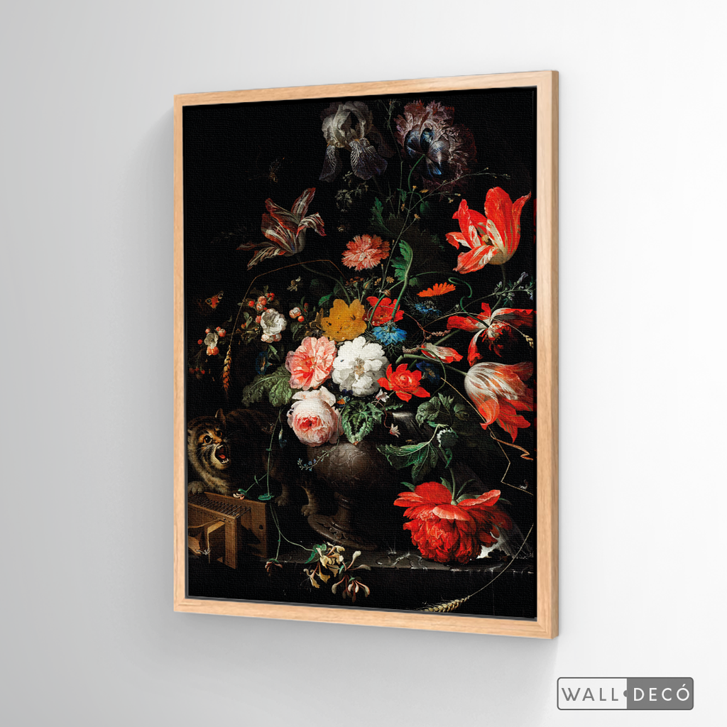 Cuadro Arte Black Rose