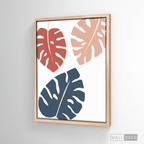 Cuadro Boho Monstera color
