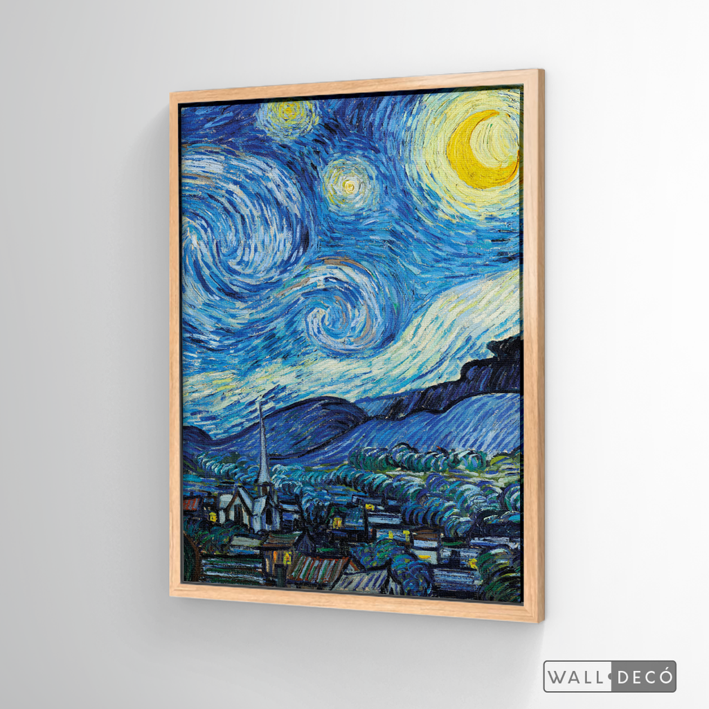 Cuadro Arte Noche estrellada Van Gogh (B)