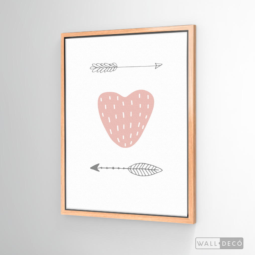 Cuadro Infantil Corazon