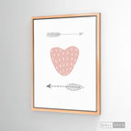 Cuadro Infantil Corazon