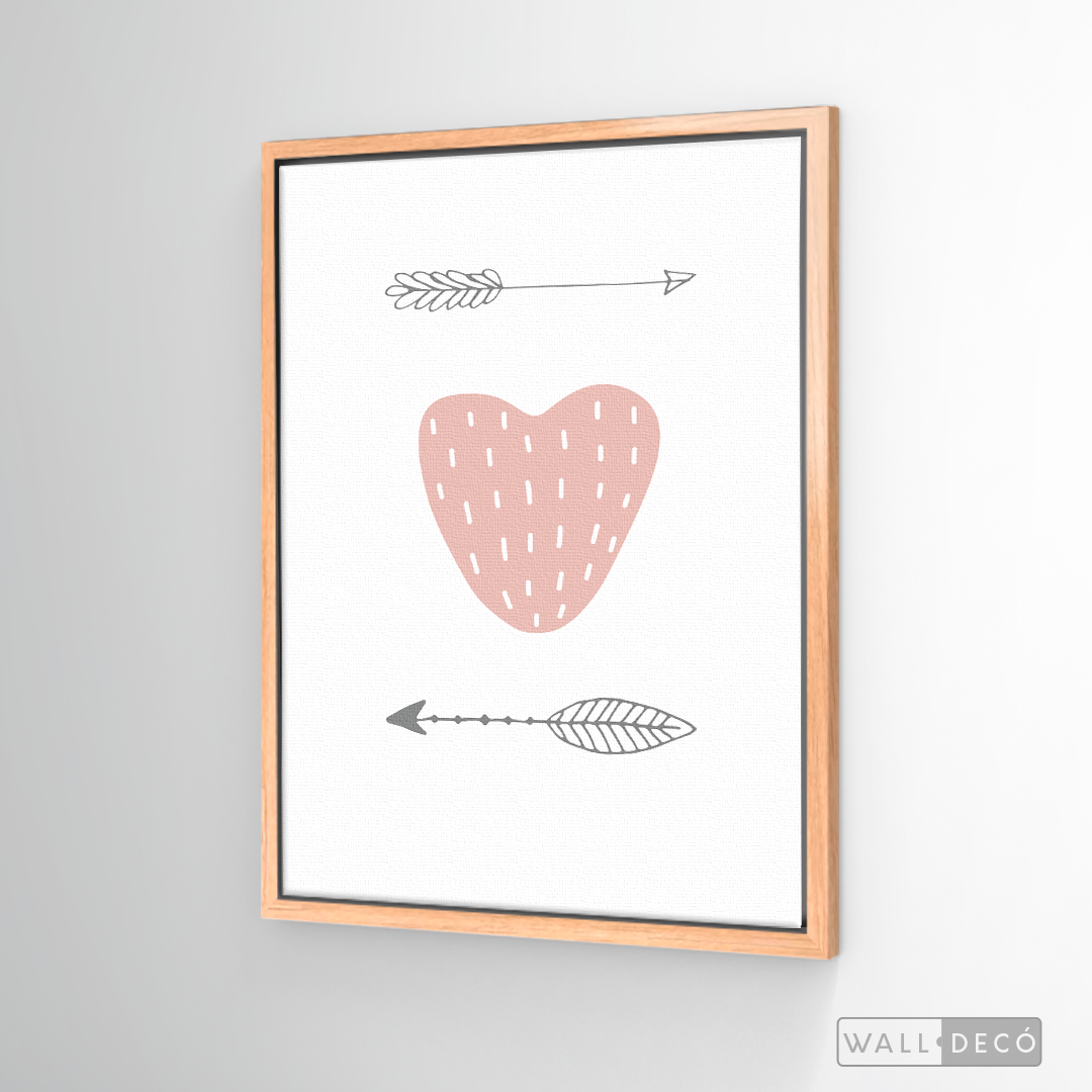 Cuadro Infantil Corazon