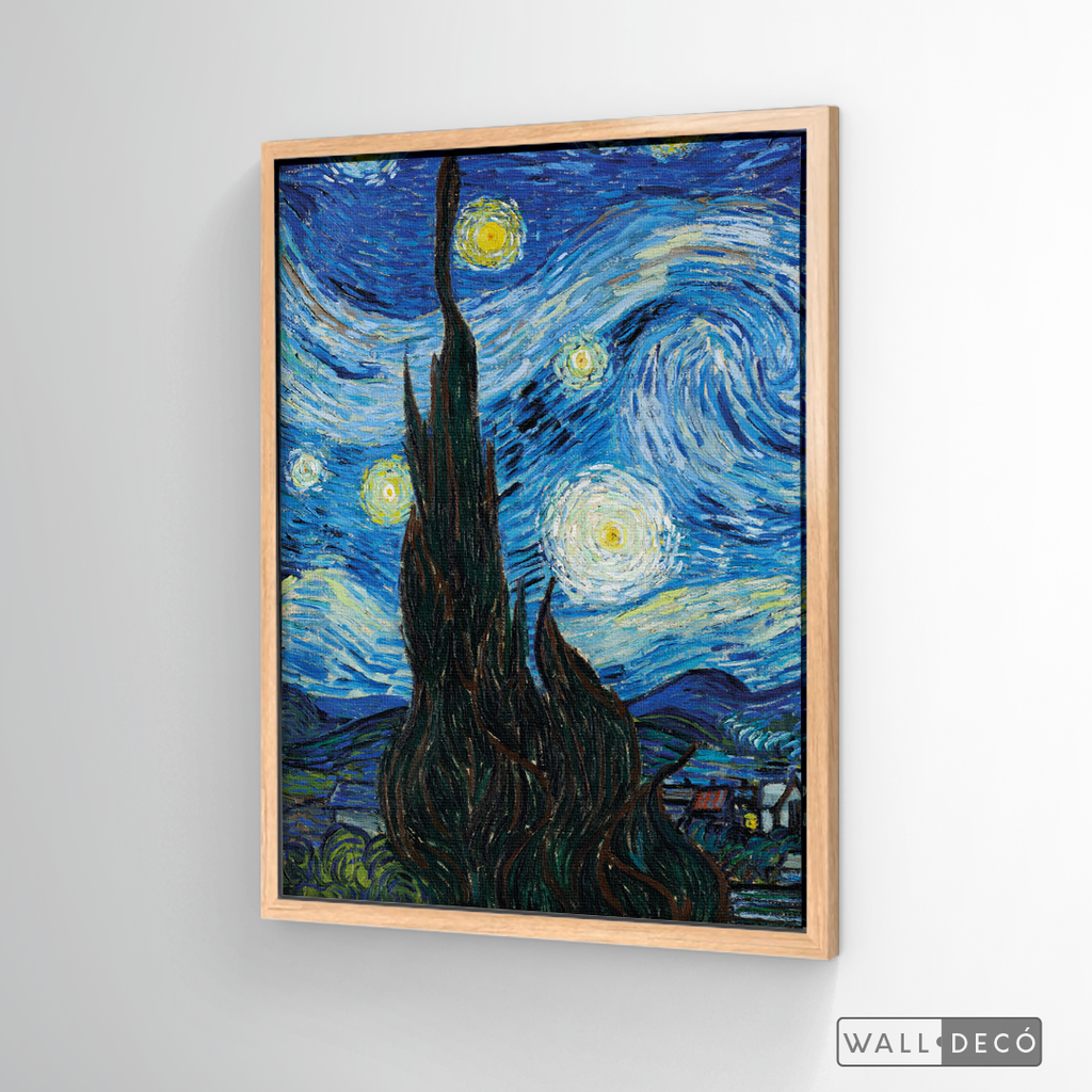 Cuadro Arte Noche estrellada Van Gogh (A)