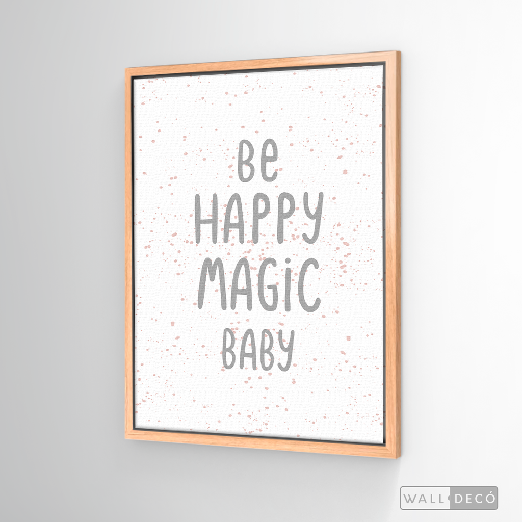 Cuadro Infantil Be Happy