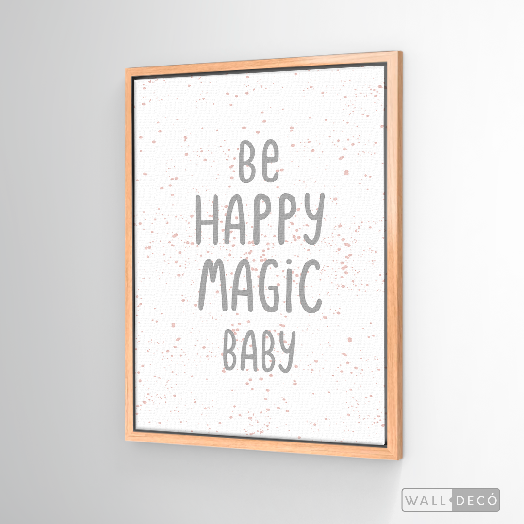 Cuadro Infantil Be Happy