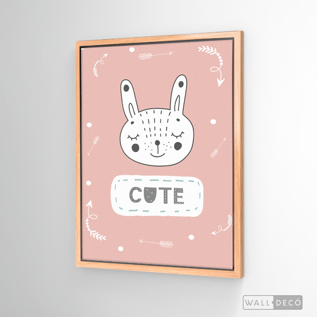 Cuadro Infantil Bunny Cute