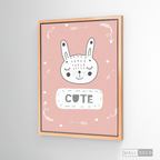 Cuadro Infantil Bunny Cute