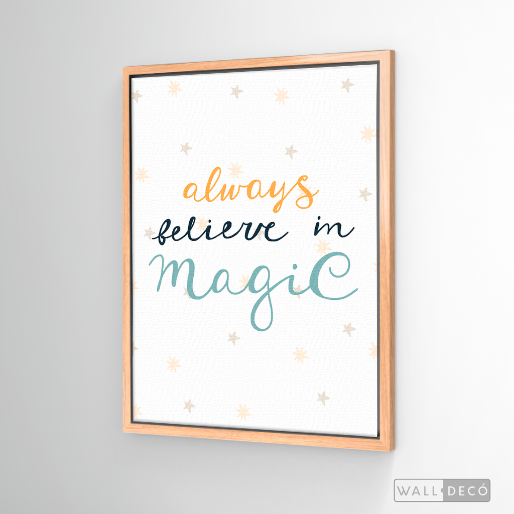 Cuadro Infantil Always Believe
