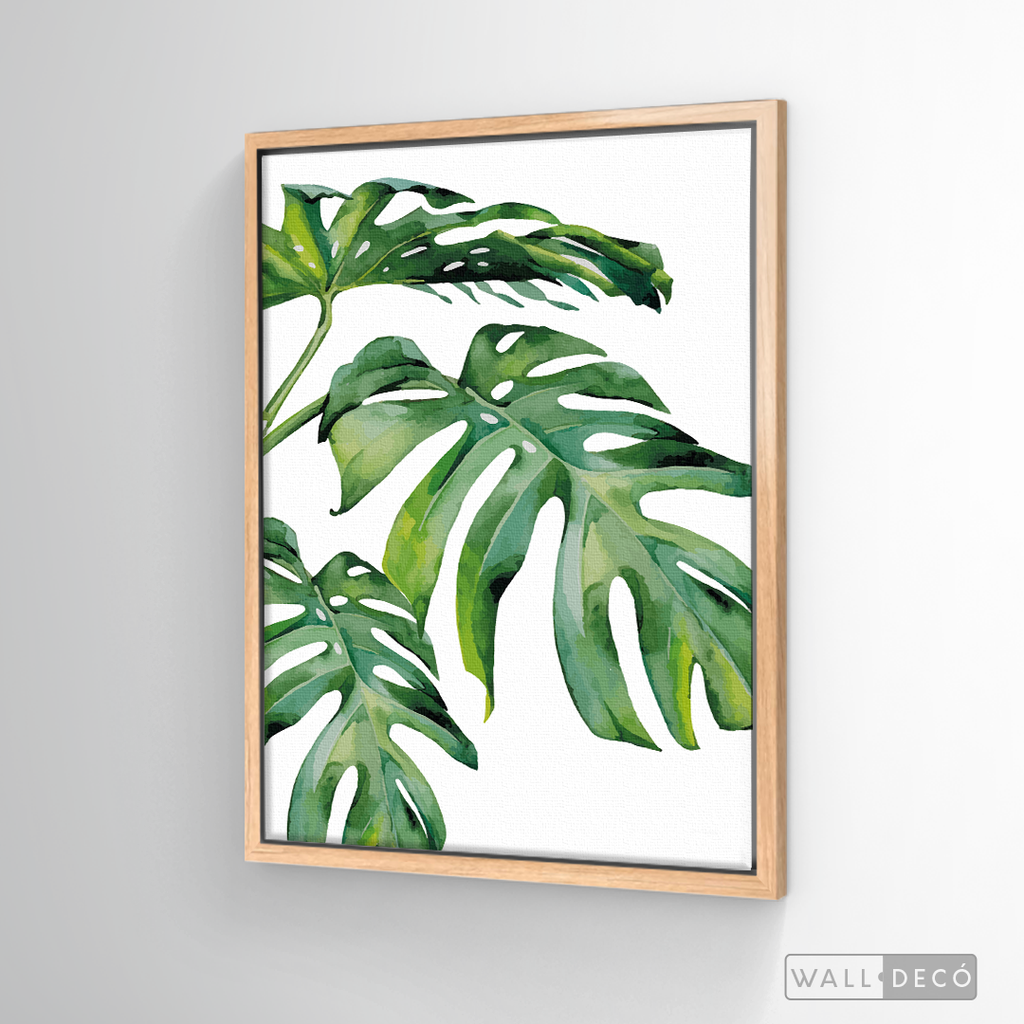 Cuadro Botánico Monstera Deliciosa