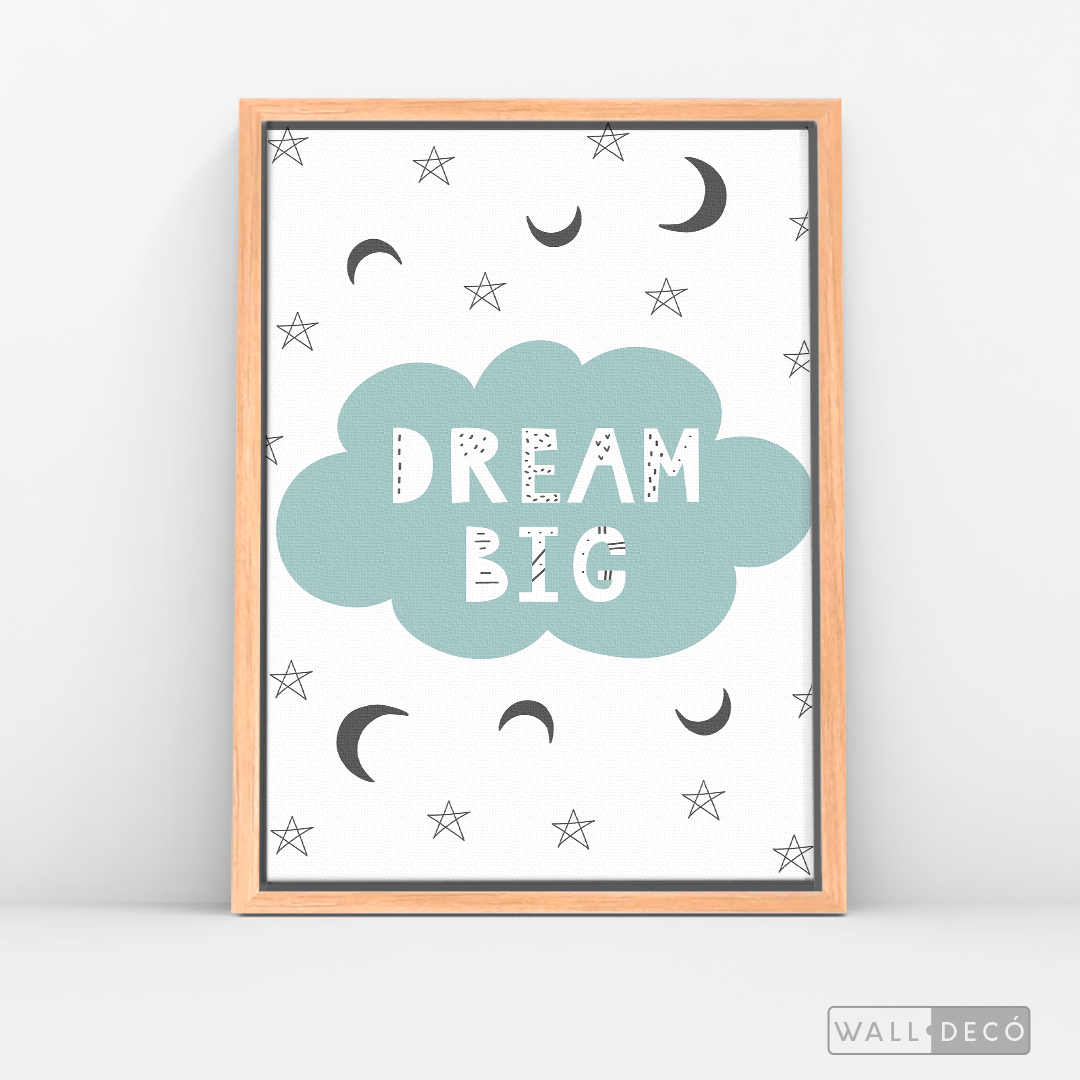 Cuadro Infantil Dream Big