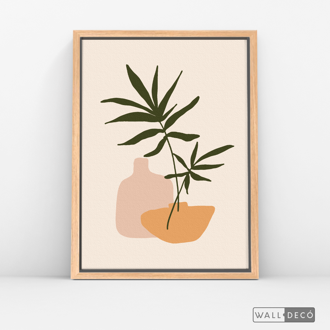 Cuadro Minimalista Floreros