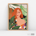 Cuadro Mujer Olivia