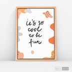 Cuadro Infantil To Be Fun
