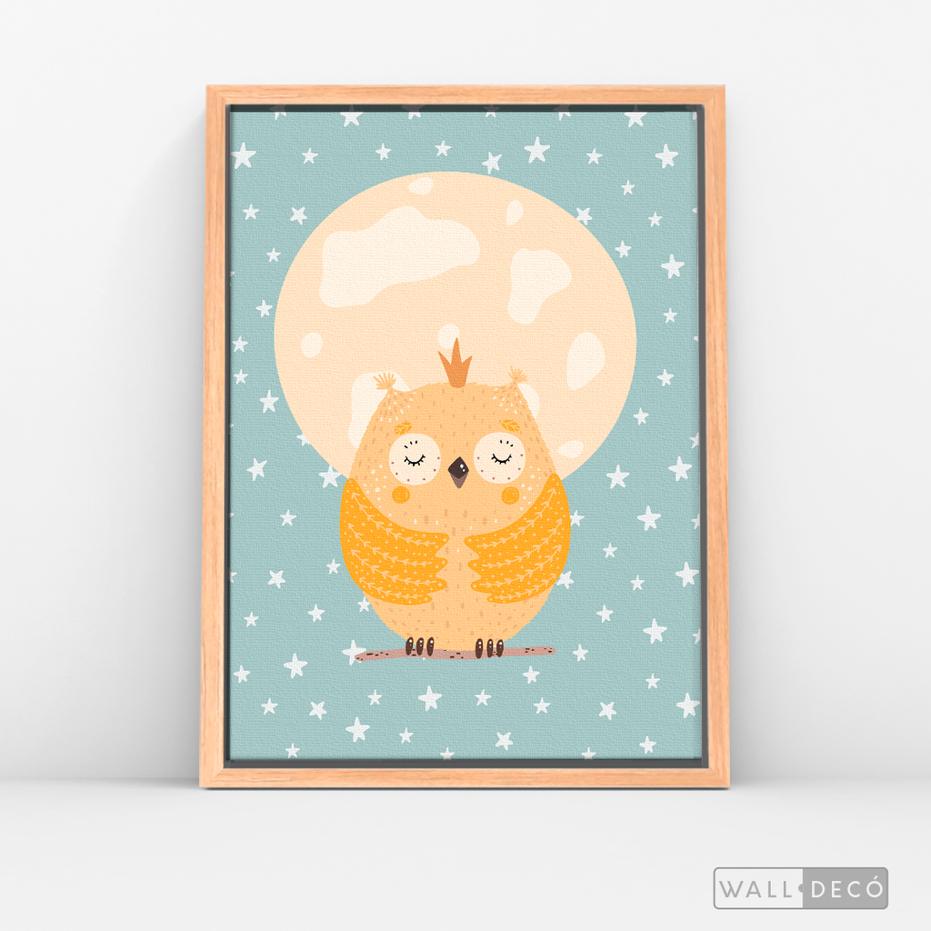 Cuadro Infantil Little Buho