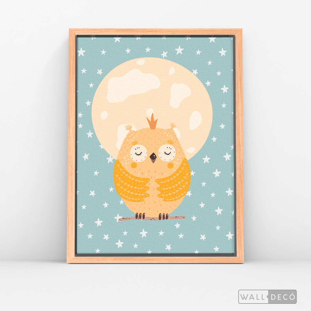 Cuadro Infantil Little Buho