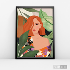 Cuadro Mujer Olivia