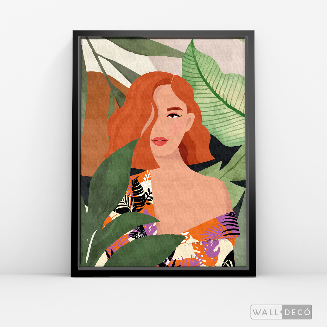 Cuadro Mujer Olivia