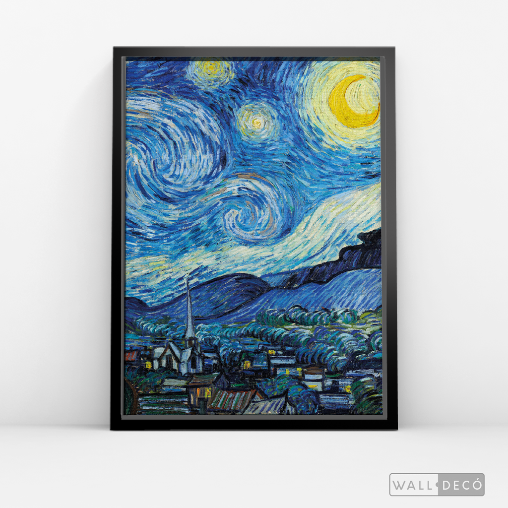 Cuadro Arte Noche estrellada Van Gogh (B)
