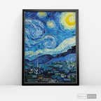 Cuadro Arte Noche estrellada Van Gogh (B)