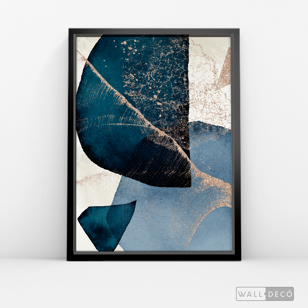 Cuadro Fragmentos Abstractos Tiempo