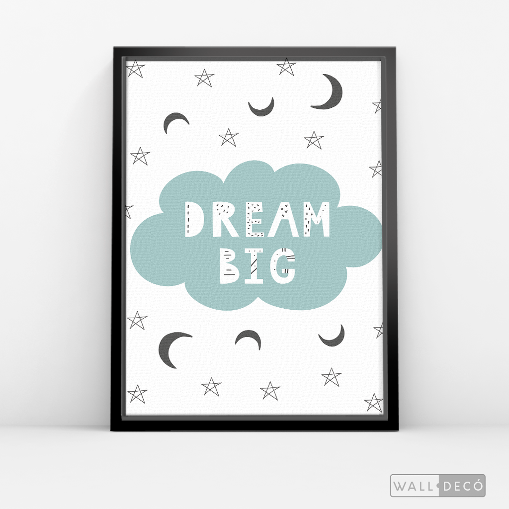 Cuadro Infantil Dream Big