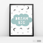 Cuadro Infantil Dream Big