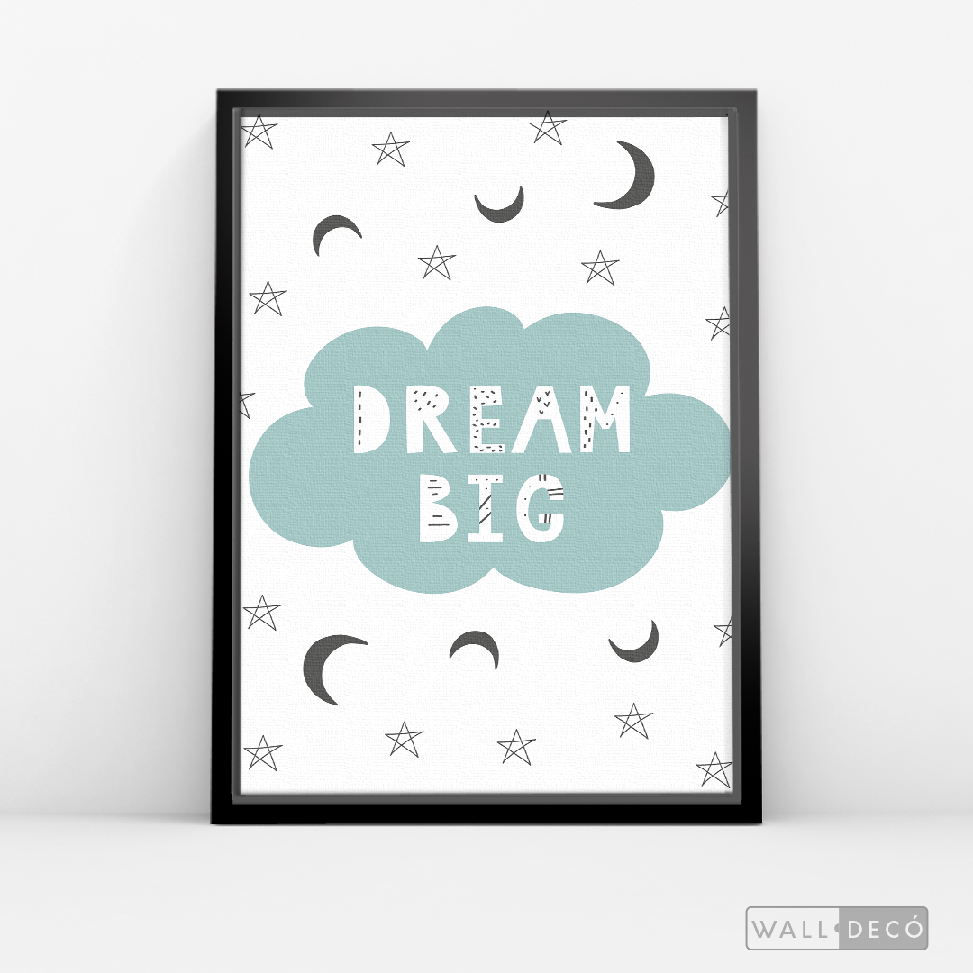 Cuadro Infantil Dream Big