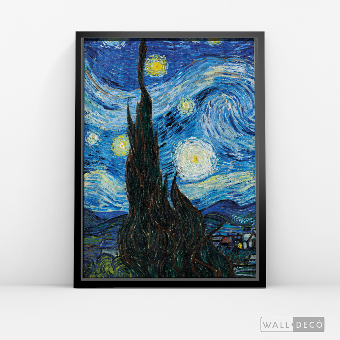 Cuadro Arte Noche estrellada Van Gogh (A)