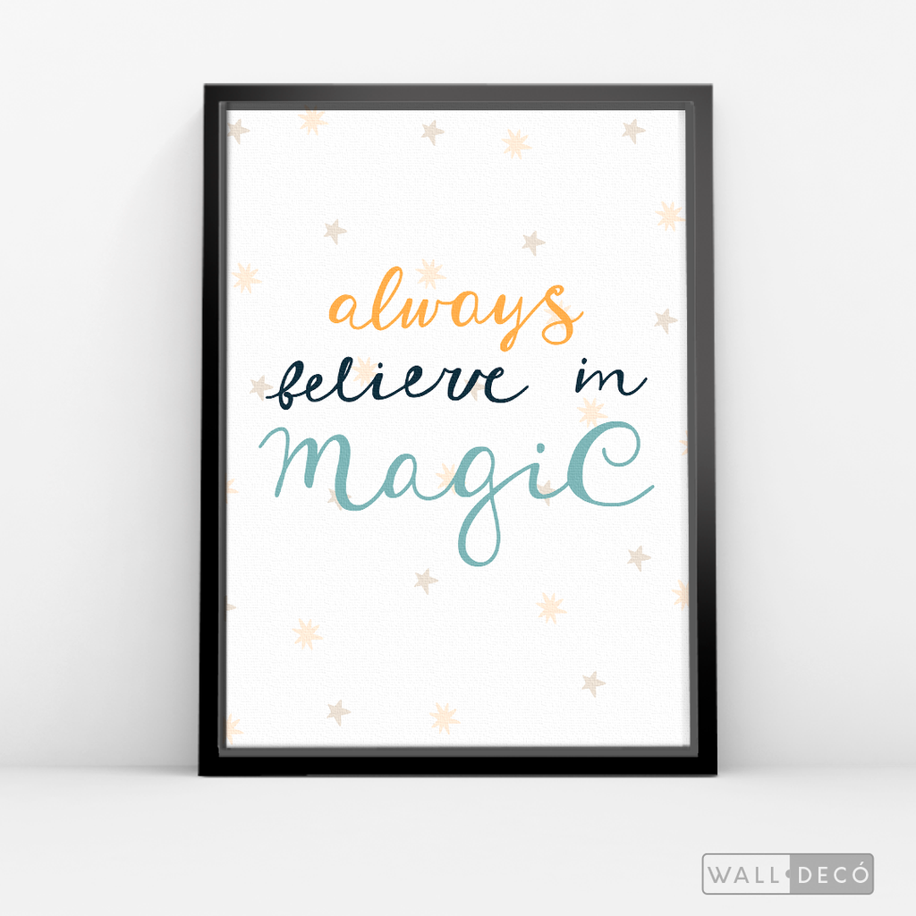 Cuadro Infantil Always Believe