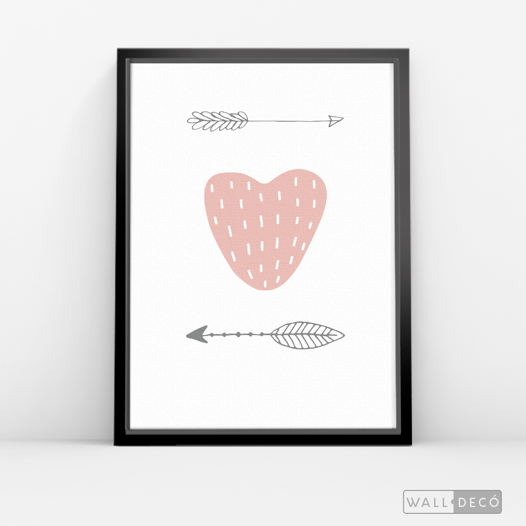 Cuadro Infantil Corazon