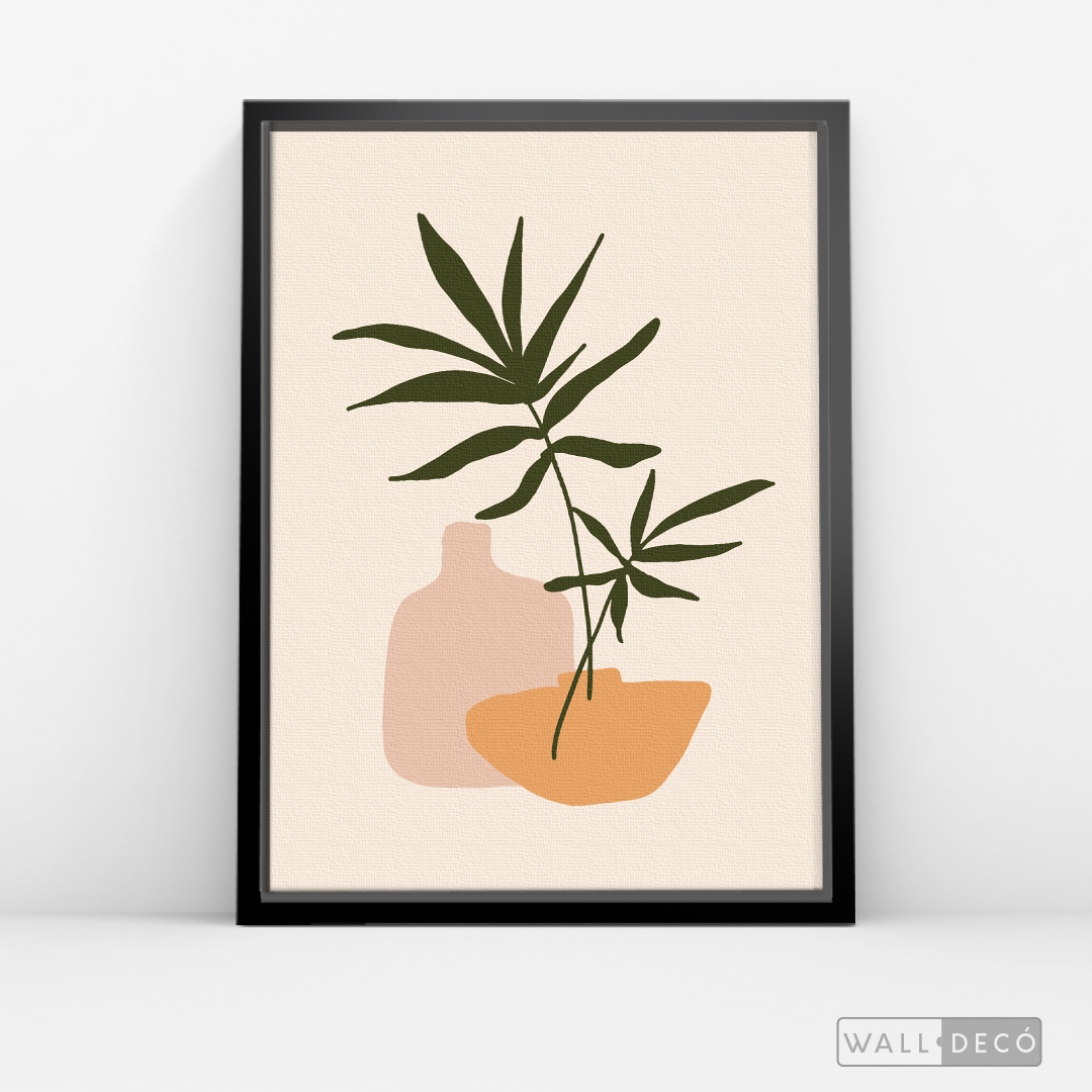 Cuadro Minimalista Floreros