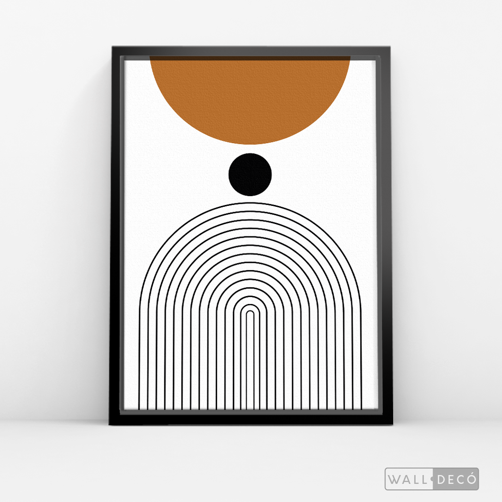 Cuadro Minimalista Line Art Tres