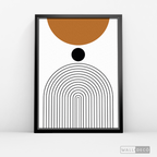 Cuadro Minimalista Line Art Tres