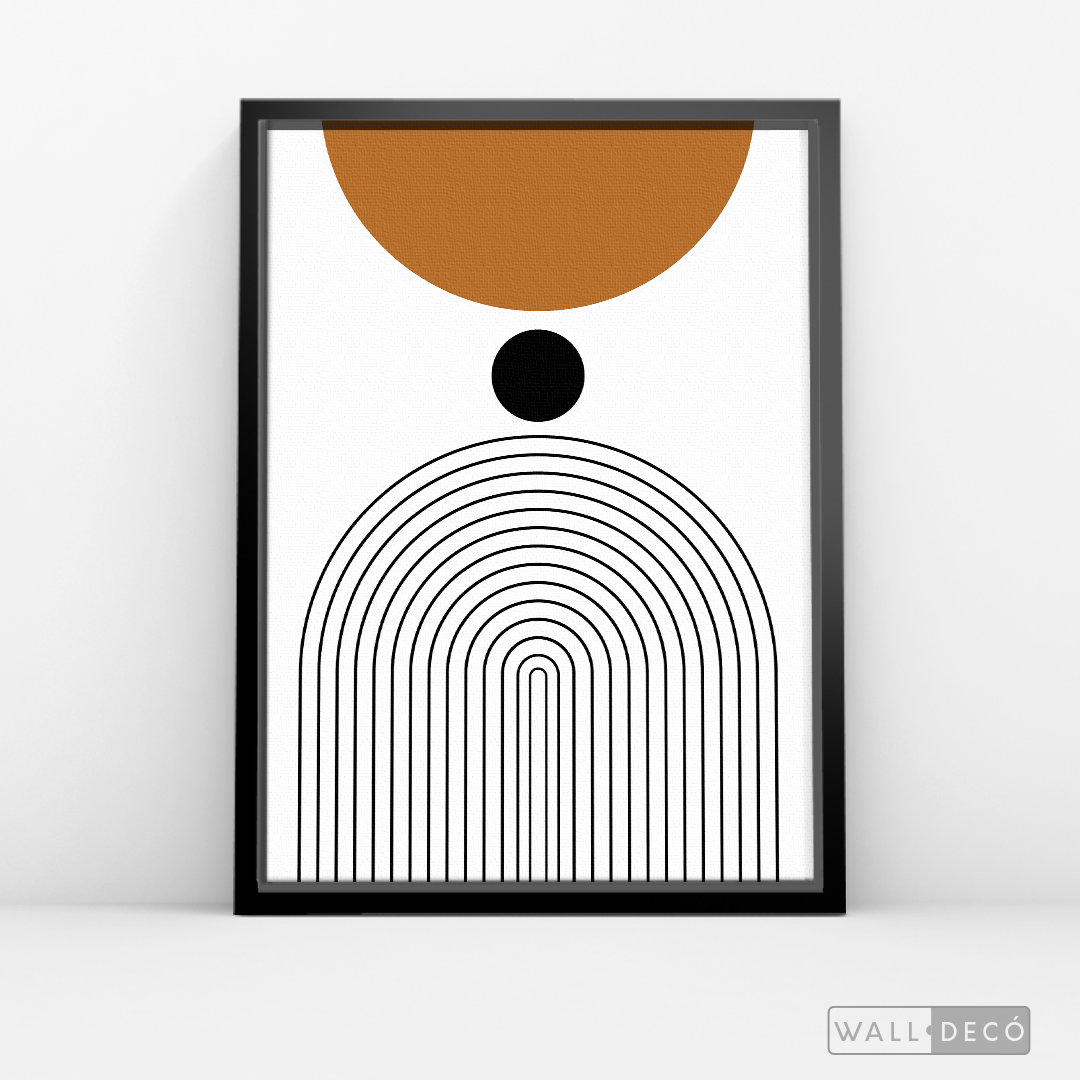 Cuadro Minimalista Line Art Tres