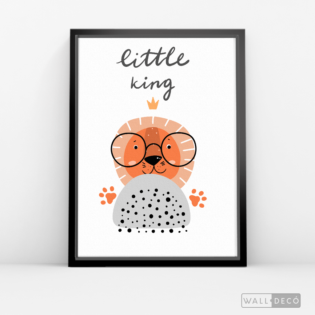 Cuadro Infantil Little King