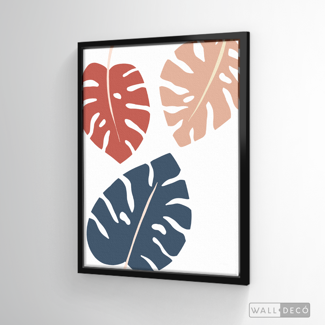 Cuadro Boho Monstera color
