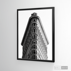 Cuadro New York Flatiron Vertical