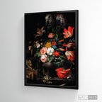 Cuadro Arte Black Rose
