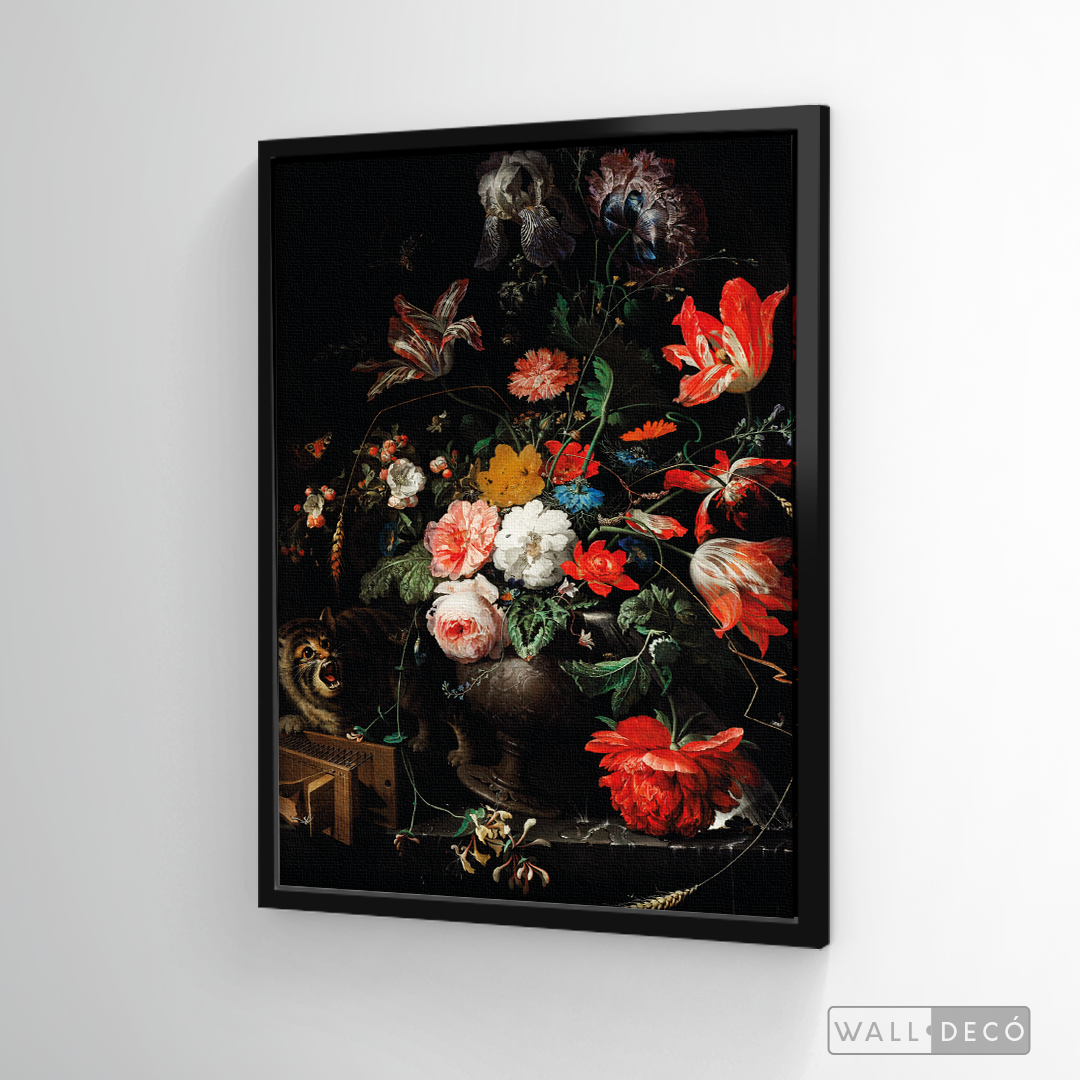 Cuadro Arte Black Rose