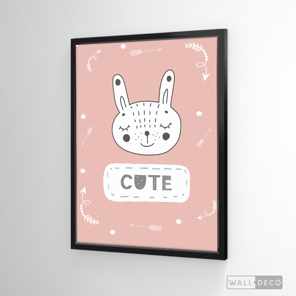 Cuadro Infantil Bunny Cute