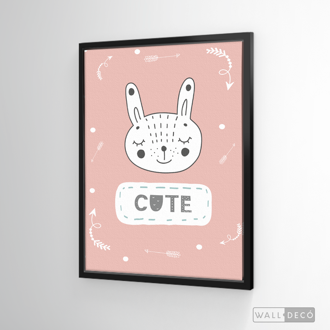 Cuadro Infantil Bunny Cute