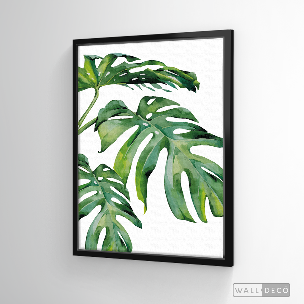 Cuadro Botánico Monstera Deliciosa