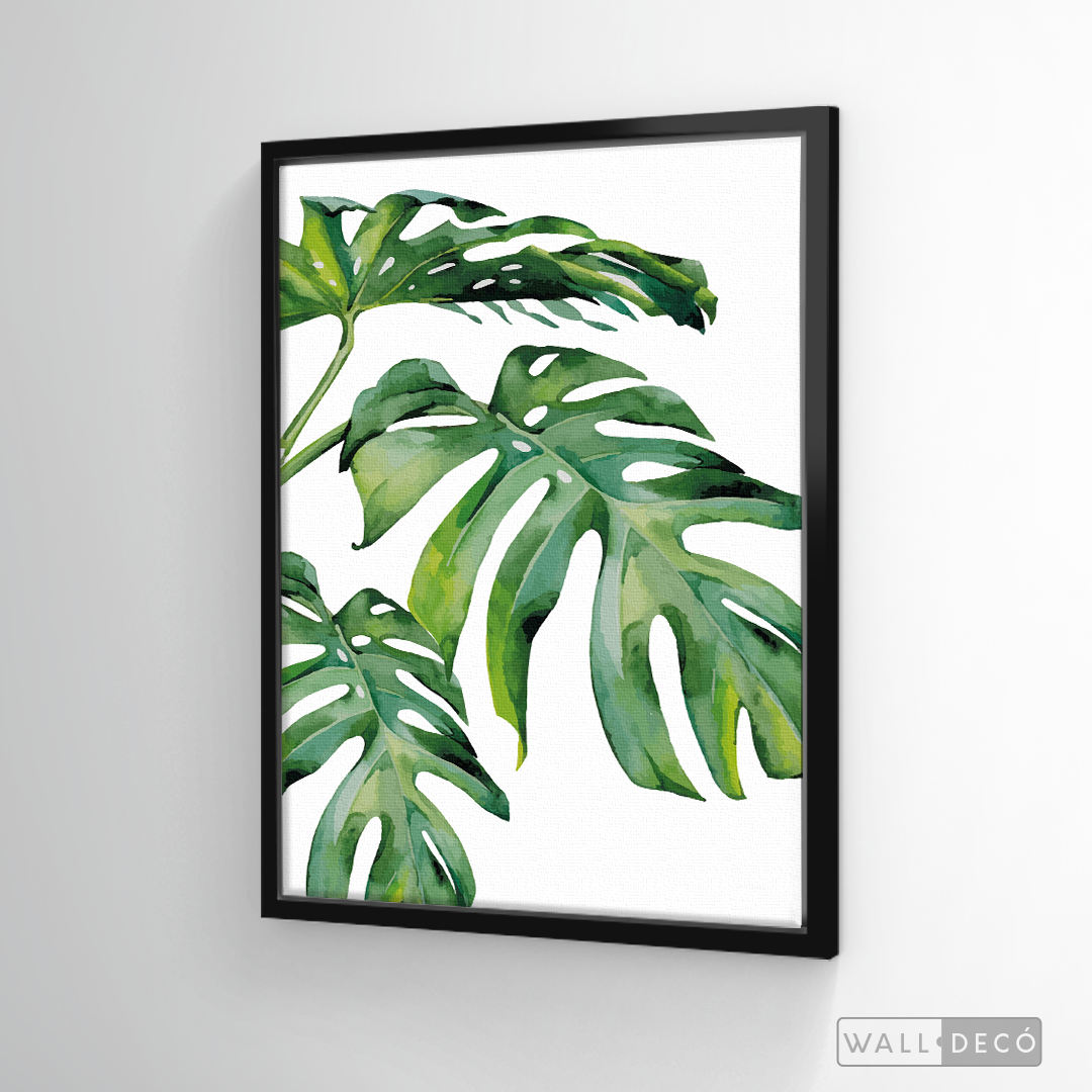 Cuadro Botánico Monstera Deliciosa