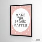 Cuadro Infantil Make Your Dreams