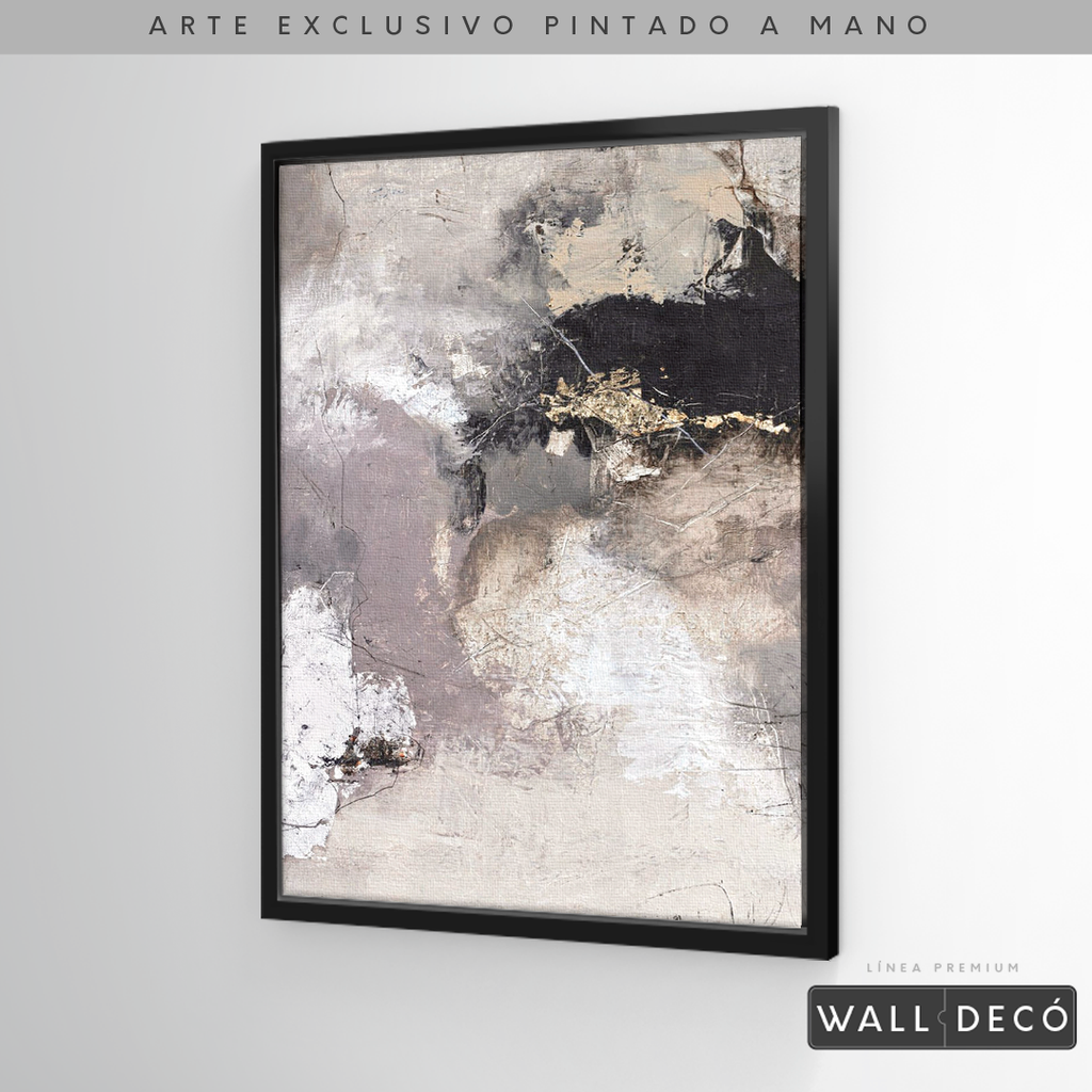 Arte Pintado a Mano Desierto Místico Vertical