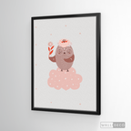Cuadro Infantil Pajarito