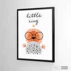 Cuadro Infantil Little King